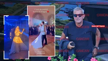 Noi imagini fabuloase de la party-ul organizat de moștenitoarea Dedeman și norocosul ei soț. Holograf a cântat dansul mirilor, iar Loredana Groza a dinamitat hiper-nunta anului. Singura ”necunoscută”: de ce a lipsit soacra mică din toate fotografiile?!
