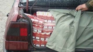 Patru contrabandisti au fost prinsi cu 400 de cartuse de tigari la Drobeta-Turnu Severin