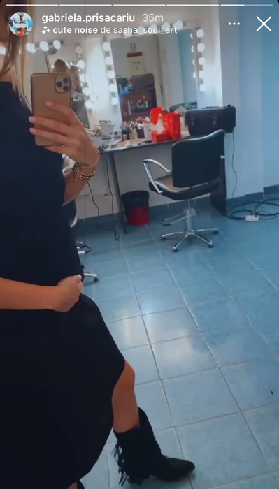 Iubita lui Dani Oțil, prezentare de modă la Neatza. Cum arată Gabriela Prisacariu însărcinată în al doilea trimestru