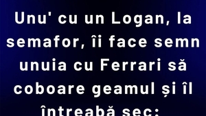 BANCUL ZILEI | Ferrari versus Logan