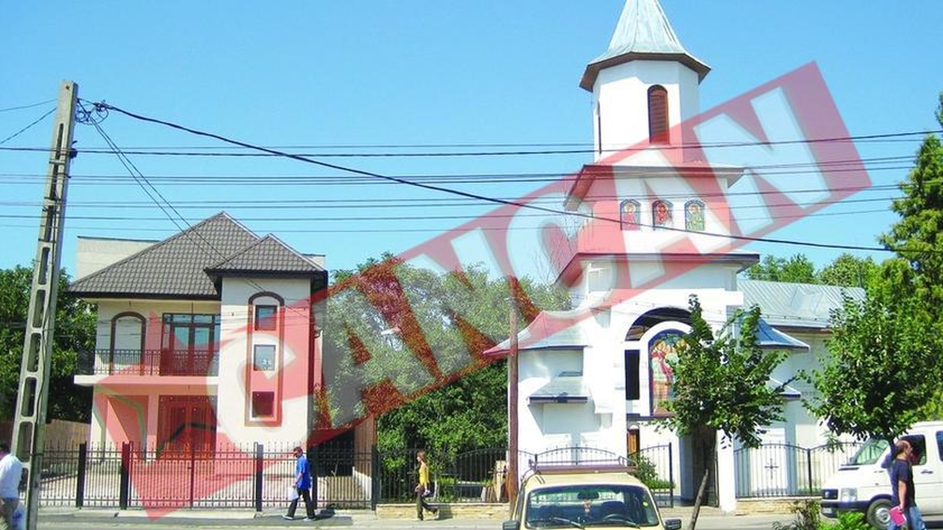 Carciuma in poarta bisericii