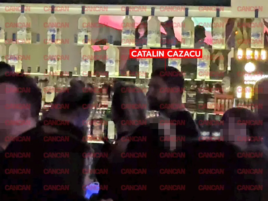 Cătălin Cazacu și o blondină misterioasă