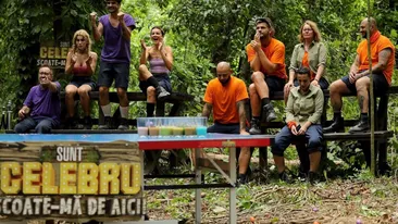 Scandal monstru între Mara Bănică şi Chef Salvo Lo Castro, la Sunt celebru, scoate-mă de aici: Bă, vorbeşte frumos, ai păr alb în cap