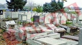 Cimitirul evreiesc a fost devastat