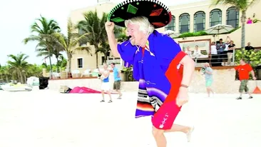 Distractie in Mexic. Richard Branson, mariachi