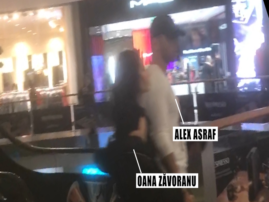 Oana și Alex au dat o tură de mall chiar în pragul Revelionului