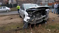 Accident rutier de amploare filmat în judeţul Alba de către unul dintre şoferi! Momentul impactului e unul terifiant