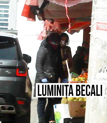 Luminița Becali, la cumpărături în zona Băneasa