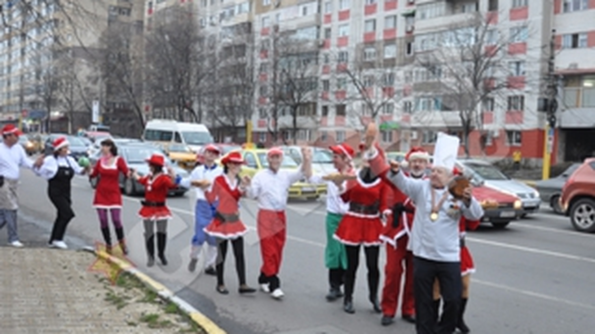 Au taiat porcul in mijlocul orasului Constanta!