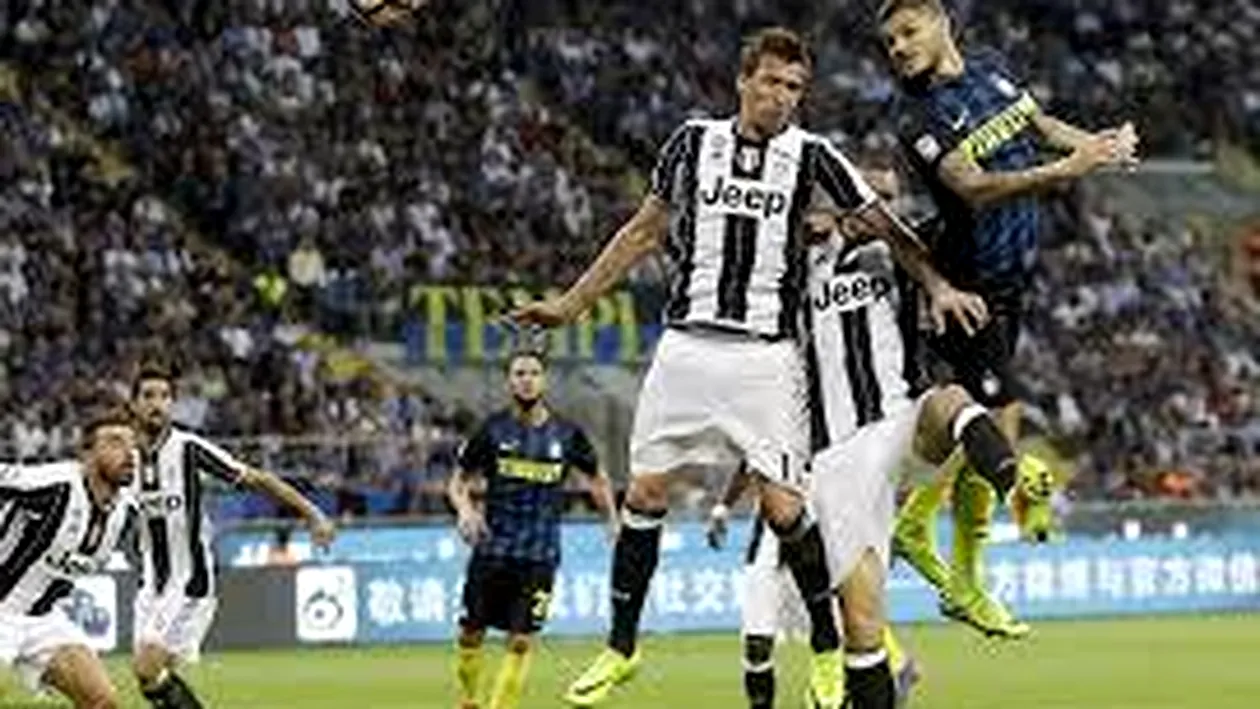 Juventus- Inter, debry-ul etapei în Serie A! Programul etapei şi clasamentul în Serie A!
