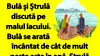 BANC | Bulă și Ștrulă discută pe malul lacului