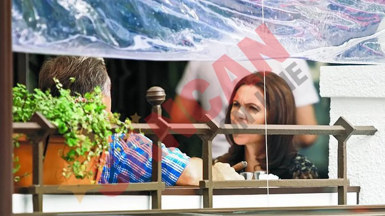 Atingeri tandre intre Vova Cohn si Adriana Saftoiu