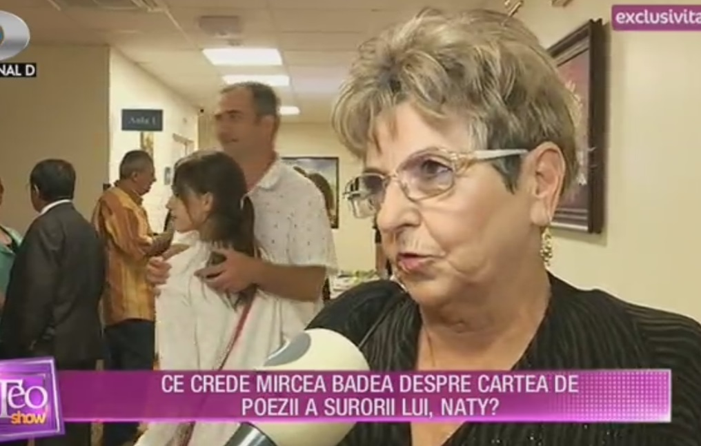 Mama lui Mircea Badea este o bunică fericită