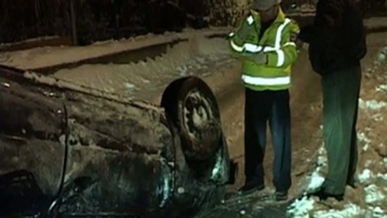 A zburat 20 de metri cu masina si s-a oprit pe faleza Dunarii