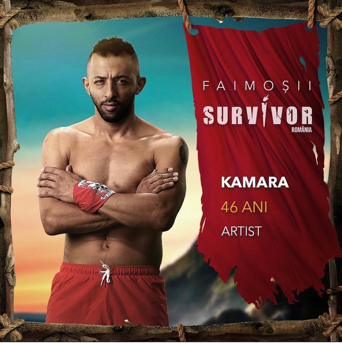 Kamara participă la Survivor România 2023 (Foto: Facebook)