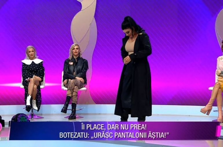 Andreea Tonciu nu a mai rezistat și a renunțat la pantaloni pentru Cătălin Botezatu. “Așa îmi place! Eu o dezbrac și…”