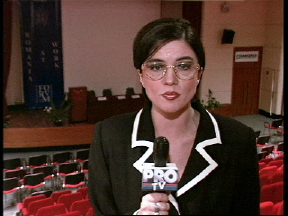 Imagini de colecție cu Cristina Țopescu la Pro TV, alături de Andreea Esca