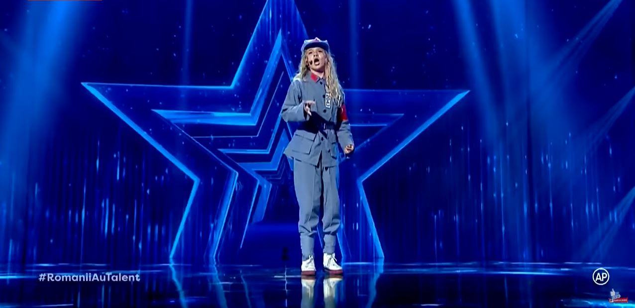 Cine este, de fapt, Siena Vușcan, fetița de 10 ani care a uimit întreaga Românie azi-noapte și a luat Golden Buzz la Românii au Talent