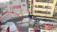 Femeia strivită de gheață în Chiajna era soția administratorului de bloc. Ce riscă bărbatul acum