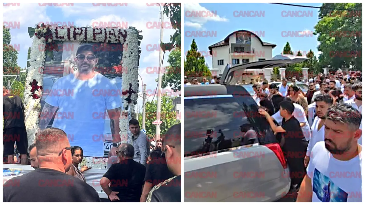 Scene cutremurătoare la căpătâiul lui Ciprian Pian! Cum au fost surprinși copiii bărbatului decedat în închisoare