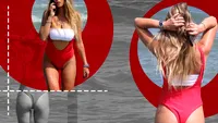 O ”arde” Baywatch! Roxana Nemeș, la malul mării, atrage ”rechinii”... Și-a pipăit poponețul, a făcut o piruetă și…