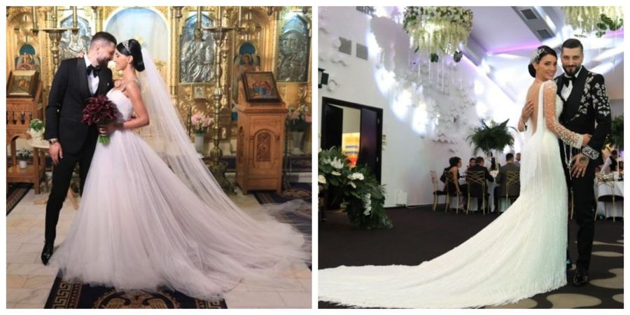 Adelina Pestrițu își vinde rochia de mireasă purtată în biserică pentru o cauză nobilă © edamagazine.ro
