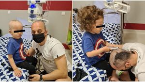 Strigăt de ajutor pentru Otilia, fetița de 3 anișori cu tumoră de 2 kg
