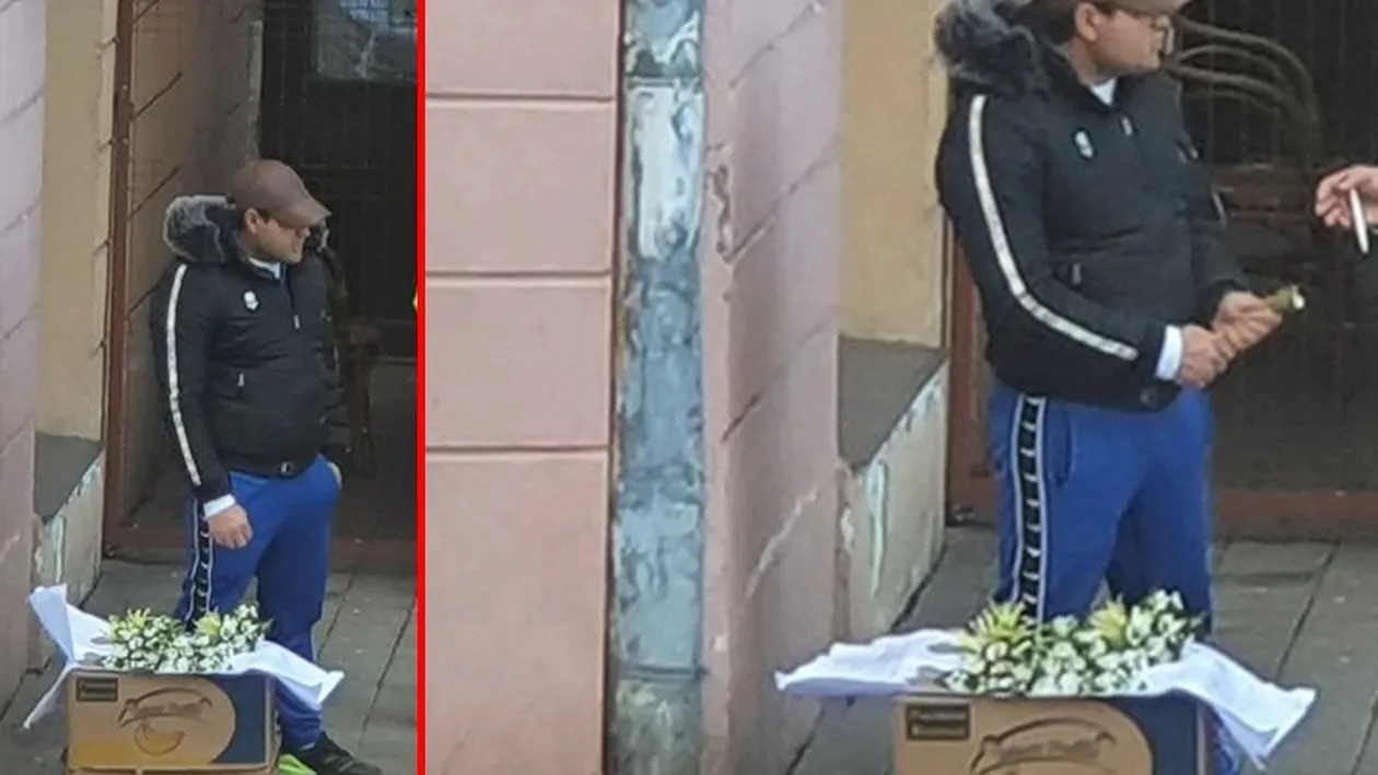 Ce a pățit un bărbat de etnie romă care vindea ghiocei în centrul orașului Iași