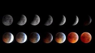 Eclipsa totala de Luna, numita Luna sangerie, vizibila pe 8 octombrie