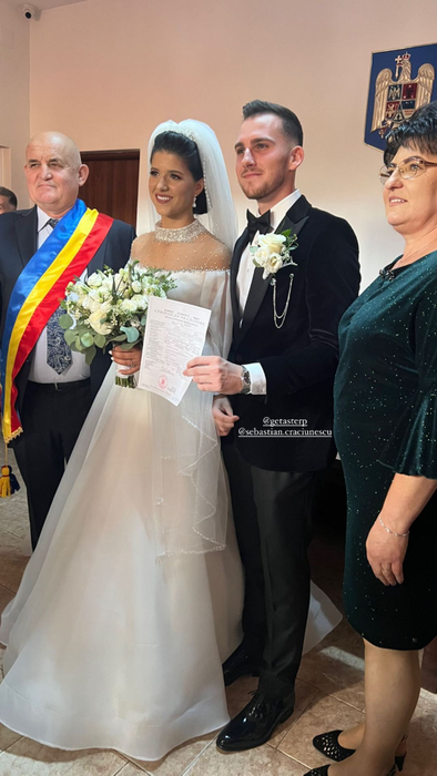 Bucurie mare în familia lui Culiţă Sterp! Sora artistului se mărită. VIDEO