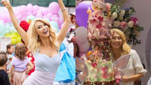 Andreea Bălan a "spart" banii la ziua Ellei. Petrecere grandioasă la aniversarea micuţei. VIDEO