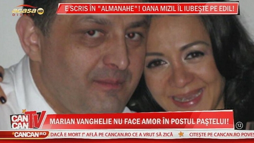 Marian Vanghelie nu face amor in postul Pastelui. Oana Mizil: "E o minune de la Dumnezeu"