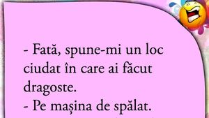 BANC | "Fată, spune-mi un loc ciudat în care ai făcut dragoste!"