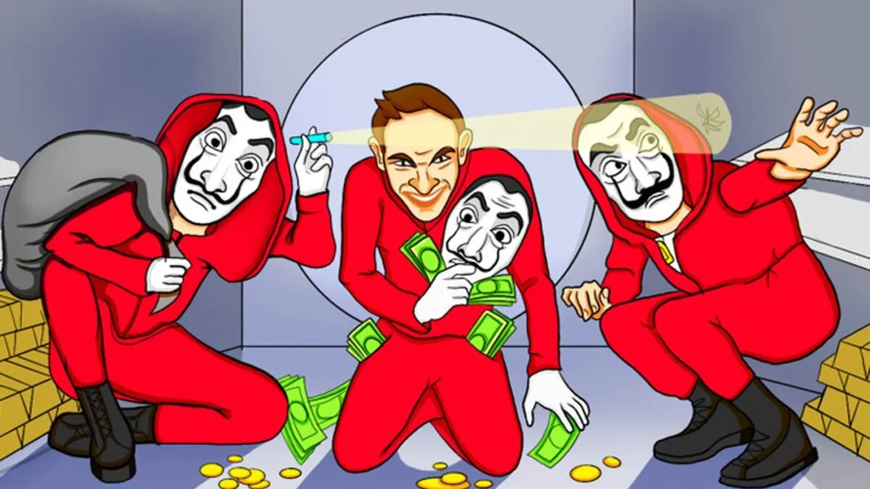 Test de inteligență | Care dintre cei 3 hoți din Casa de Papel este, de fapt, un impostor?