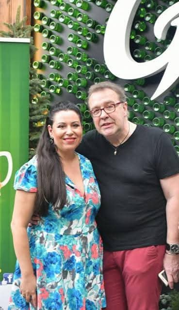 Oana Roman și Gabriel Cotabiță / Foto: Facebook