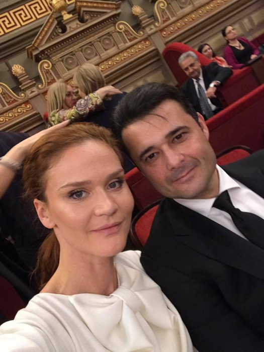Daniel Florea, alături de soția sa, care îl susține necondiționat