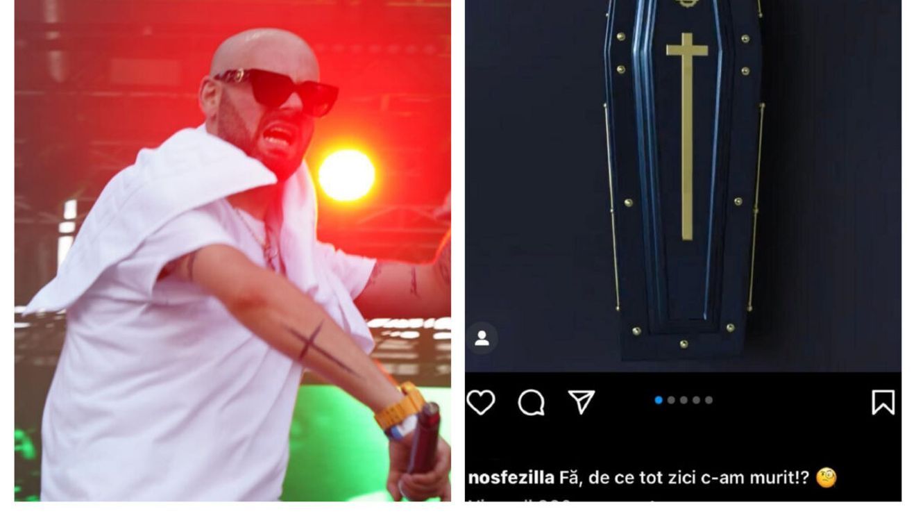 Nosfe, premoniția bizară pe care a avut-o în urmă cu două luni: ”De ce zici că am murit?”