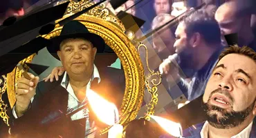 Filmările secrete de la înmormântarea ”Împăratului Cristofor”. Ce a cântat Florin Salam lângă coșciugul interlopului