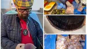 Singurul restaurant din Gara de Nord găsit în regulă de Piedone. Restul au fost toate închise!