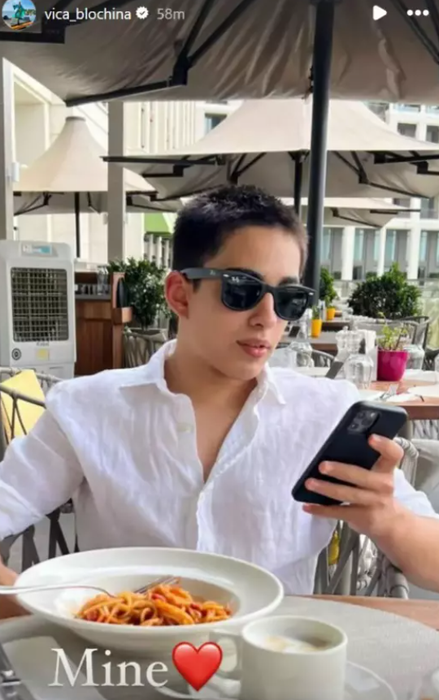 Vica Blochina este extrem de mândră de fiul ei, Edan/ Sursa: Instagram