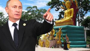 "Al Treilea Război Mondial va începe în 2022, dar vom încerca să-l oprim!" Mesaj ireal lăsat de extratereștri într-un templu budist?!