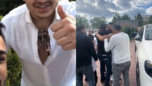Ireal! Cum au fost aşteptaţi acasă cei trei fii ai Sidoniei, după crima de la Padina. Imagini sfidătoare: "Bine v-am găsit"