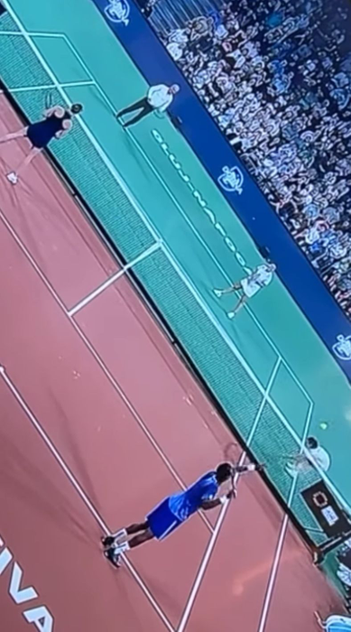 Tatăl Simonei Halep pe terenul de tenis alături de fiica lui/ sursă foto: social media