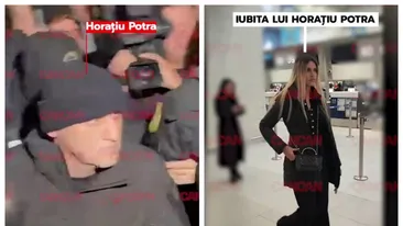 Ce i-a spus iubita lui Horațiu Potra când l-a văzut în aeroport! Presa i-a pus cea mai arzătoare întrebare la care românii vor răspuns
