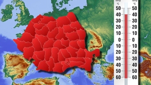 Harta caniculei în România. Unde vor fi 40 de grade la umbră în următoarele zile