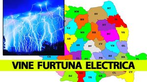 ANM, avertizare cruntă! Vine furtuna electrică în România. Fenomene meteo foarte periculoase