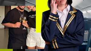 Scandal în avion, la 10.000 de metri! Soțul vedetei de la Kanal D a plătit scump alcoolul! Stewardesa l-a luat în șuturi!