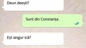 Bancul de marți | Cum să nu agăți pe WhatsApp: "Deun ești?"
