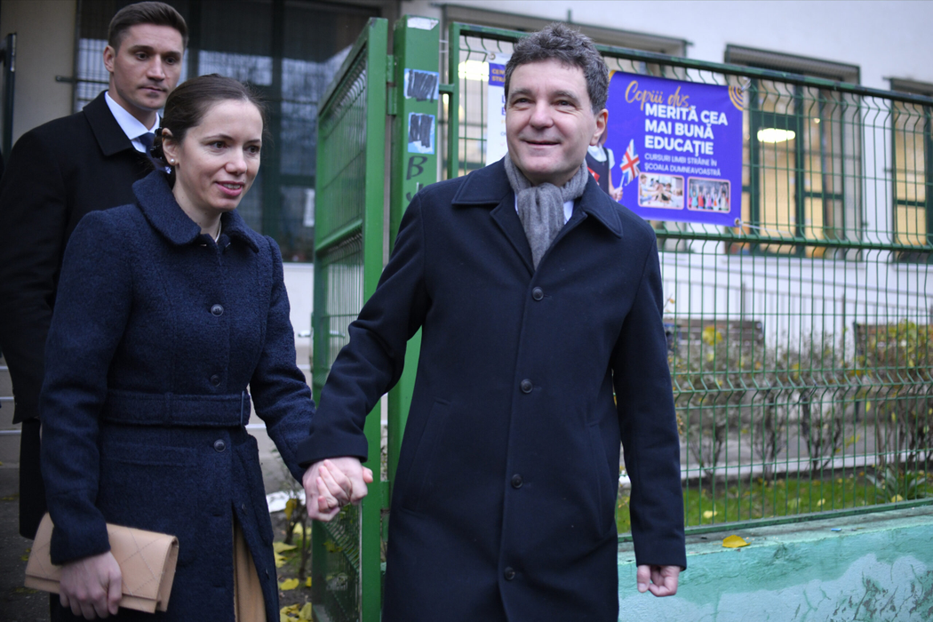 Nicușor Dan și Mirabela Grădinaru. sursă - Mediafax
