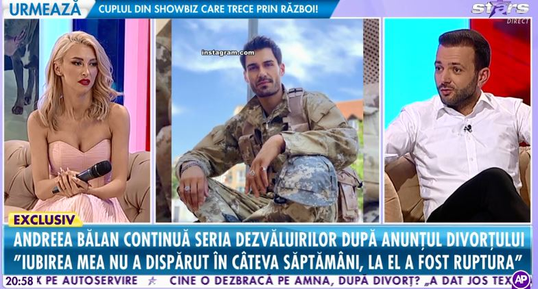 Andreea Bălan încă îl mai iubeşte pe George Burcea. Declaraţii sfâşietoare după ce ieri s-au întâlnit şi au discutat totul